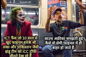 do script writing on politics , cricket , facts