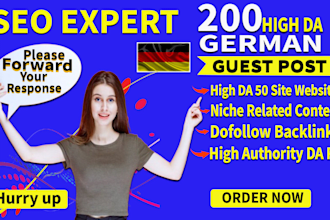 do powerful german guest post dofollow backlinks