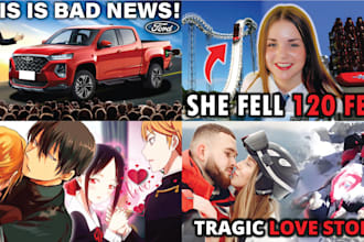 design catchy youtube thumbnail