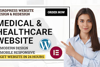 develop healthcare, therapy, psychiatrist, yoga and medical wordpress website