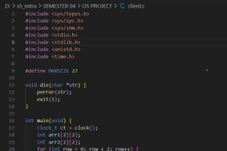 do operating system linux, and cuda projects in c cpp python