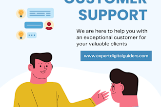 be your virtual receptionist, customer care support
