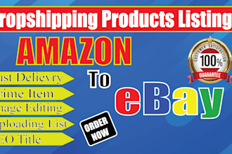 do professional amazon to ebay dropshipping top listings