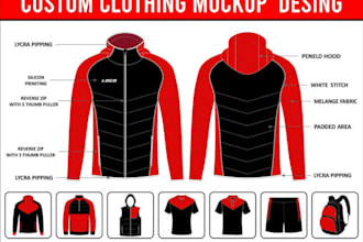 design and manufacture clothes according to your design