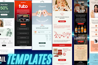 design creative email template