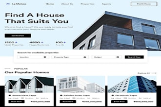 professional wordpress websites for real estate, mls, homes, and gyms
