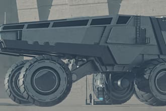 create 3d game ready props, assets, weapons, vehicle and other items