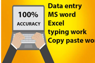 do fastest data entry in one day and internet research