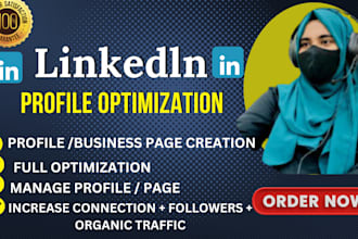 provide linkedin profile optimization and update for job hunting