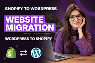 move, transfer, migrate shopify to wordpress or wordpress to shopify