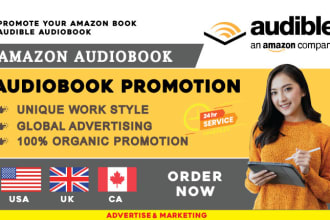promote and advertise your amazon book acx audible audiobook