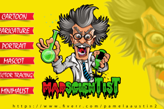 design, portrait, caricature, comic, cartoon character, mascot logo
