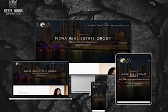 design and develop responsive wordpress website using elementor or divi