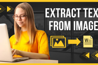 convert documents, extract text from images and formatting