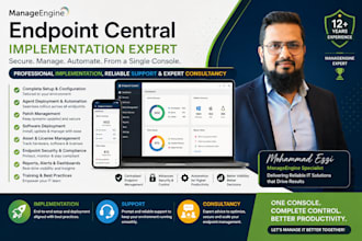 help you setup manageengine endpoint central