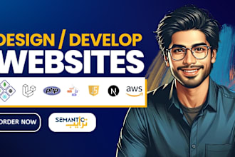 do frontend web development, figma to html css react js php laravel with backend