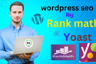 install rank math or yoast SEO plugin