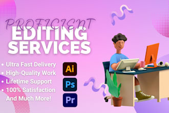 do photo manipulation, recreation, or any kind of image edit