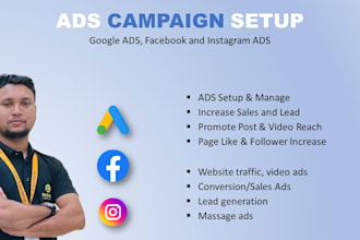 setup engagement leads and follwers camaign for facebook