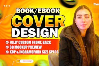 create a poetry book cover design