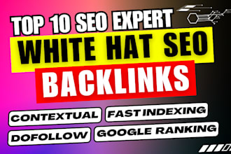 1000 seo backlinks high da authority link building service for google ranking