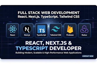 build a responsive react or nextjs web app with typescript and tailwind