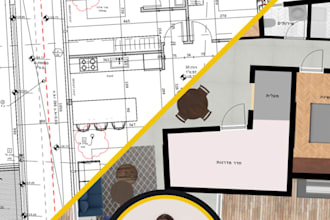improve your real estate sales with a 2d to floor plan conversion