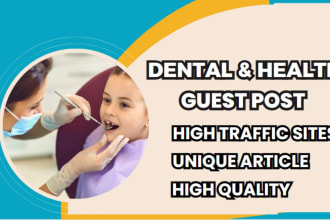 publish guest post on premier health and medical blogs