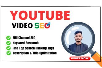 do youtube video SEO expert for top ranking organically