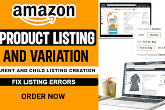 create, merge, or fix your amazon product listings and variations