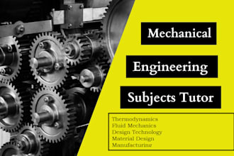 solve mechanical engineering task