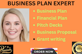 prepare a complete business plan with financial projections