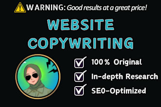 write your SEO website content as your copywriter