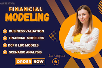 do business valuation, financial modelling, lbo model and dcf analysis