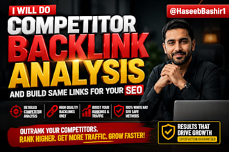 do competitor backlink analysis and build same links for your SEO