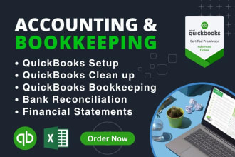 do quickbooks online clean up, reconciliation and bookkeeping