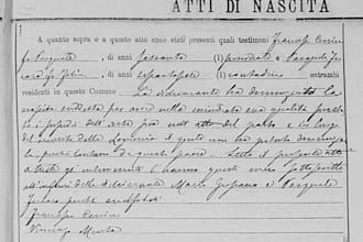 search and request documents for italian citizenship or genealogy