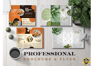 do business brochure design bifold, trifold brochure design