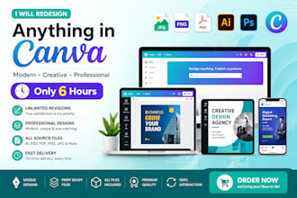 redesign graphics to canva