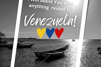 assist you with anything related to venezuela