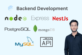 be your backend web developer in node js and nest js