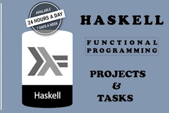 do code for haskell and prolog programming projects