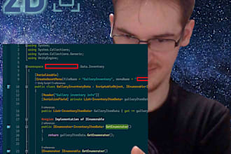 review and fix your unity 2d csharp code