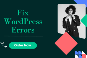 fix wordpress issues, errors, bugs, CSS glitches, and offer assistance with wp