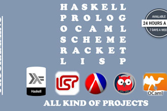 do code for haskell lisp prolog ocaml racket scheme lisp