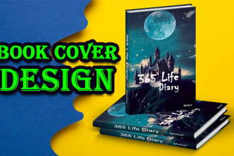 do book cover design, kindle cover, and ebook cover design