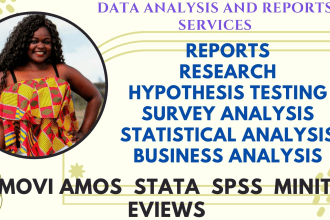 do data analysis and reports using minitab jamovi spss stata r python