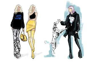 draw a fashion illustration