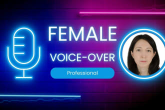 do female arabic voiceover, IVR, documentary, narration