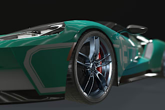 do 3d modeling and texturing of vehicle for games or render